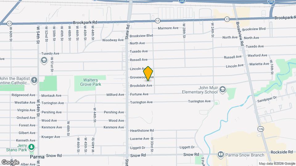 3322 Brookdale Ave Map and Location Details
