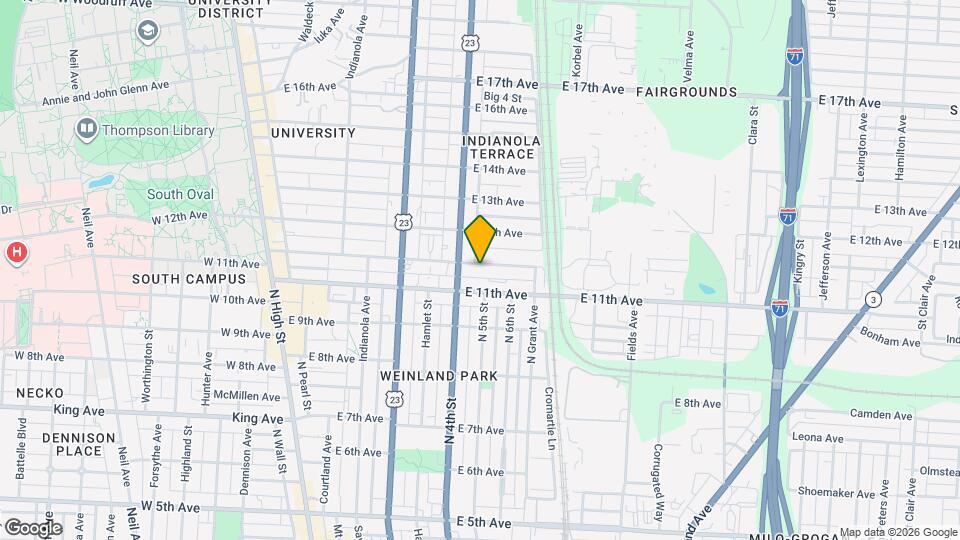 329-331 Chittenden Ave Mapa y Detalles de la Ubicación