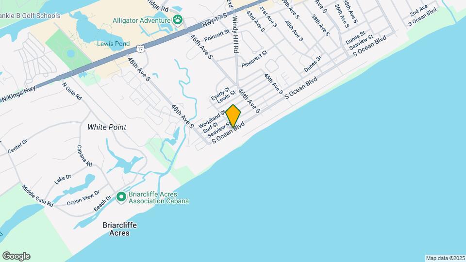 4701 S Ocean Blvd Map and Location Details
