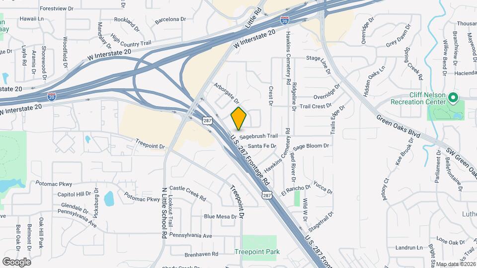 5933 Sagebrush Trail Mapa y Detalles de la Ubicación