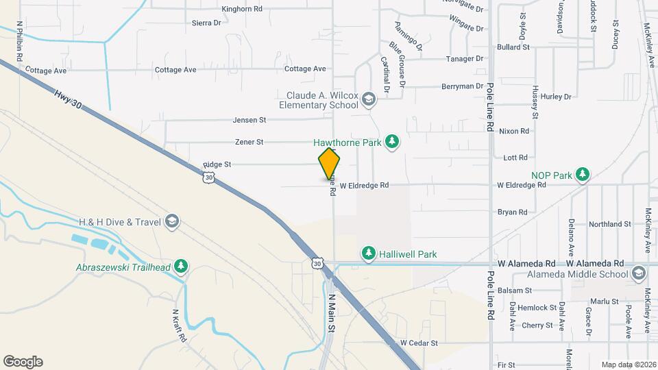 1302 W Eldredge Rd Map and Location Details