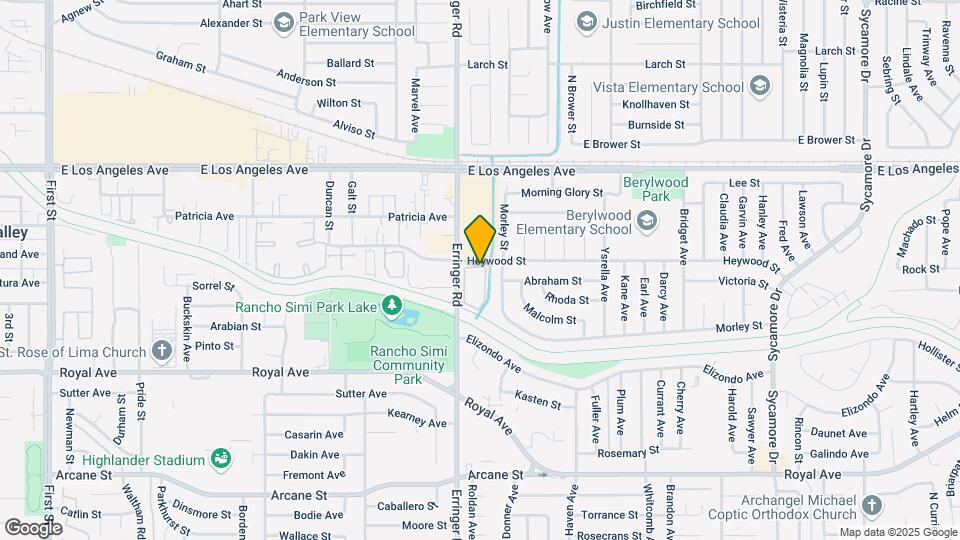 1904 Heywood St Map and Location Details