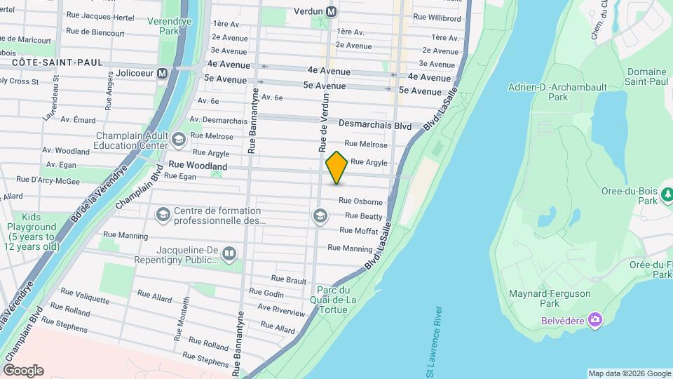 396 406 Rue Map and Location Details