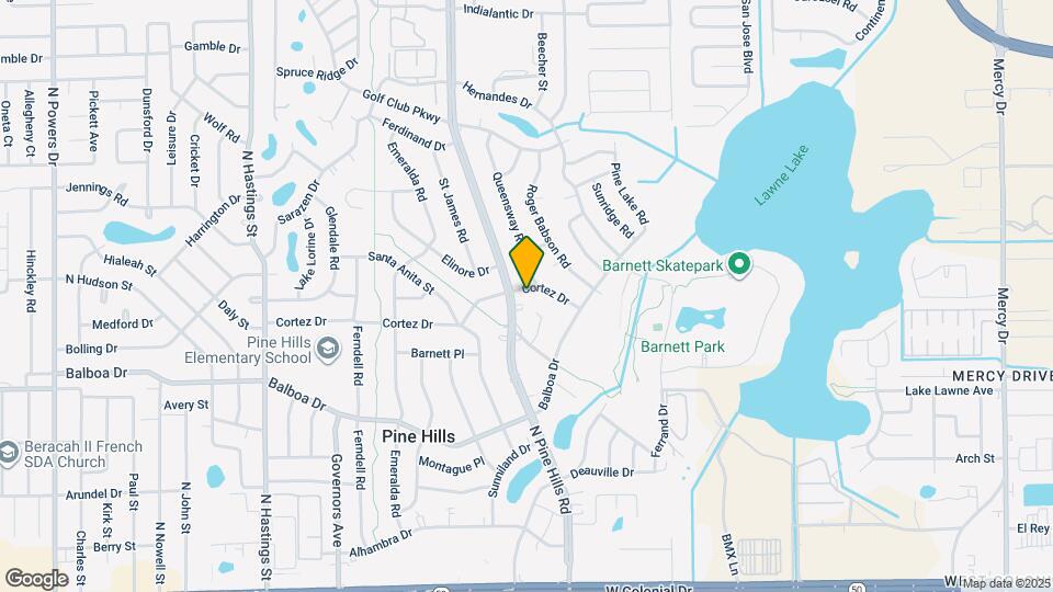 4918 Cortez Dr Mapa y Detalles de la Ubicación