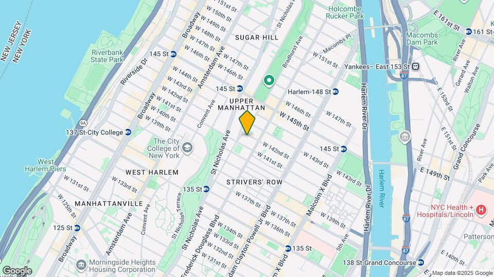 314 W 142nd St Mapa y Detalles de la Ubicación