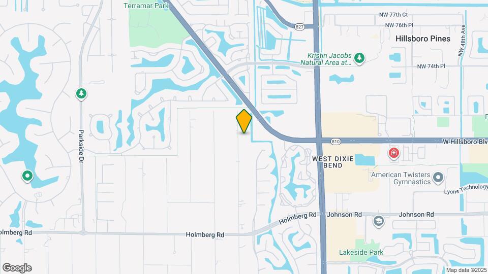 7132 NW 62nd Terrace Map and Location Details