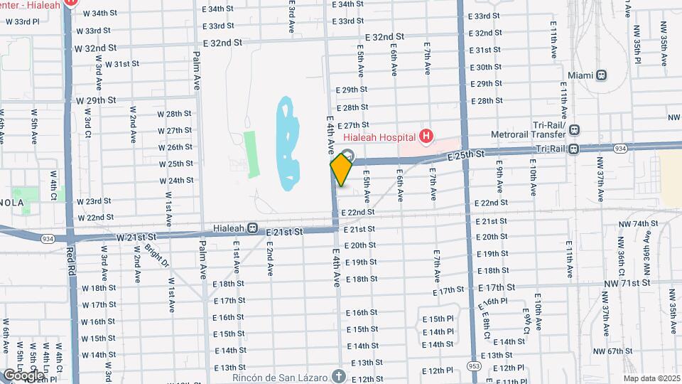423-429 E 23rd St Mapa y Detalles de la Ubicación