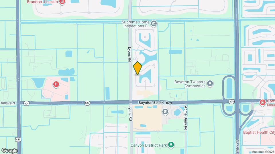9656 Cobblestone Creek Dr Mapa y Detalles de la Ubicación