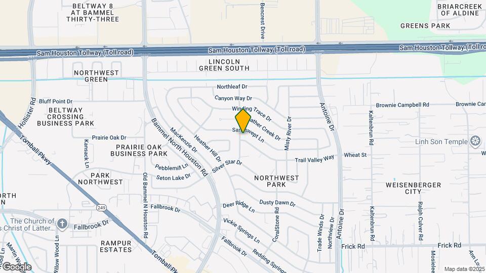 6938 Trail Valley Way Map and Location Details