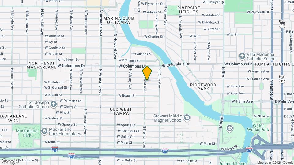 2701 N Fremont Ave Map and Location Details