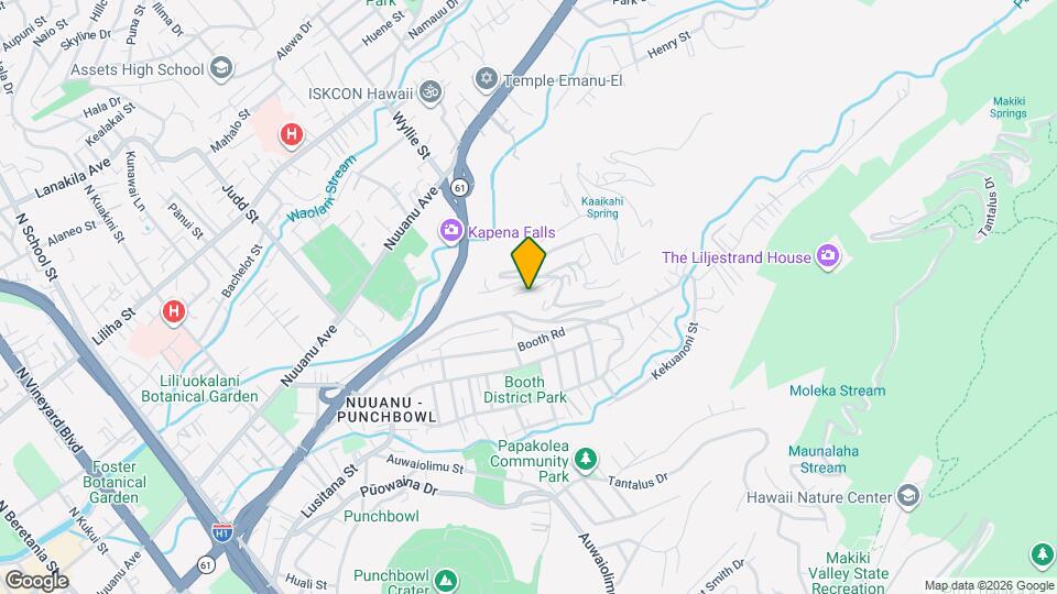 2578 Pacific Heights Rd Map and Location Details