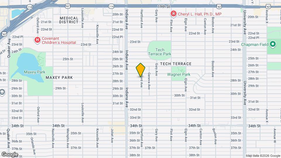 3302 28th St Map and Location Details