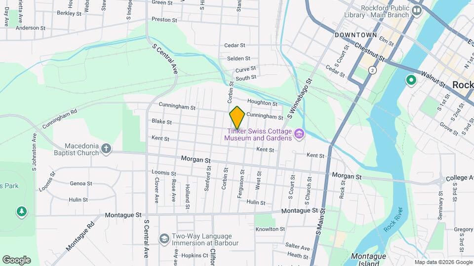 820 Blake St Map and Location Details