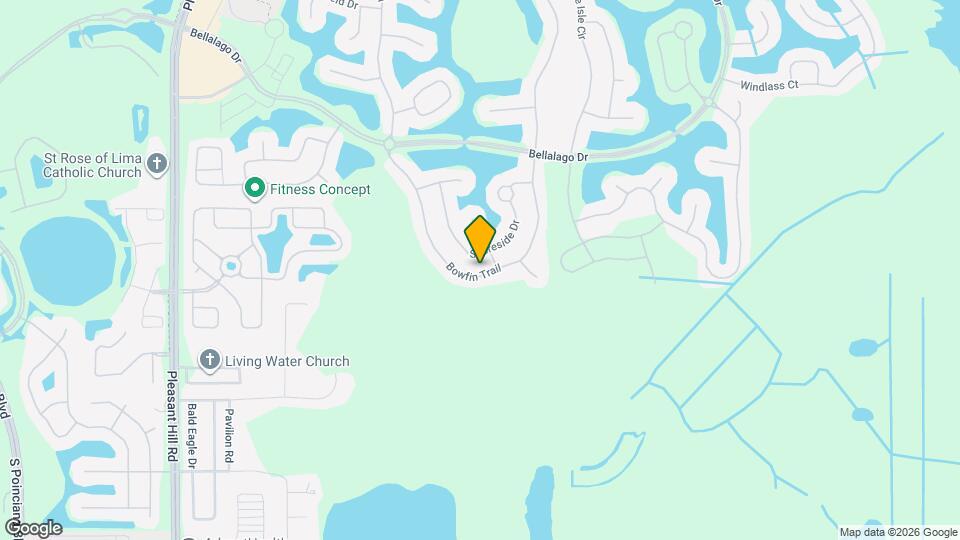 3865 Bowfin Trail Map and Location Details