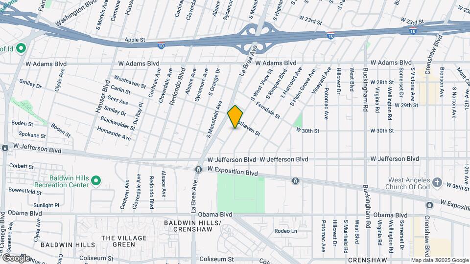 2926 S West View St Map and Location Details