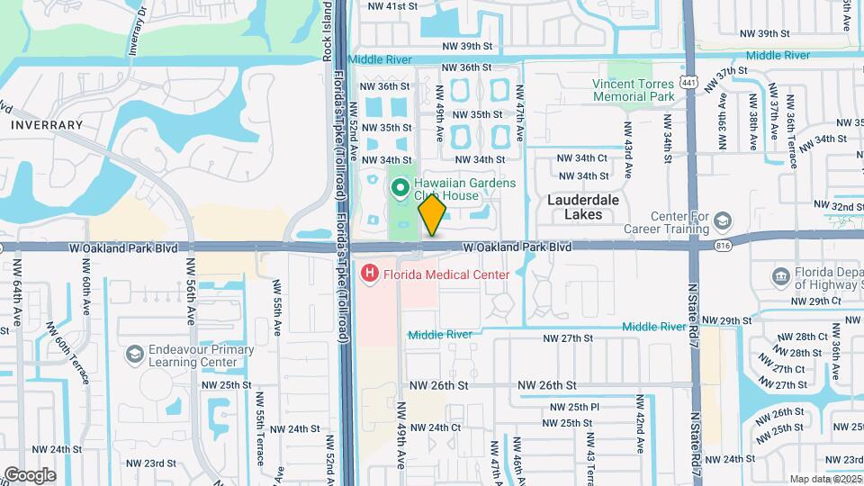 5061 W Oakland Park Blvd Map and Location Details