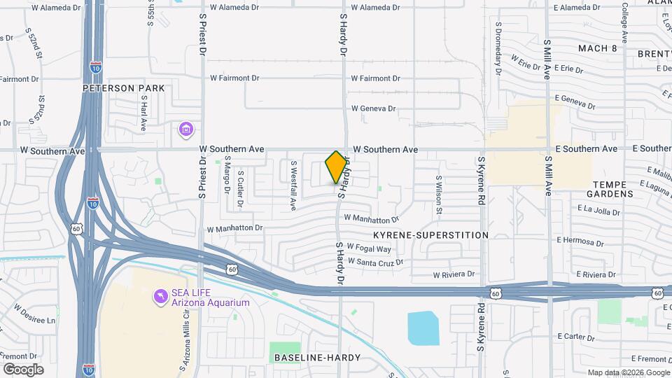 1005 W Laguna Dr Map and Location Details