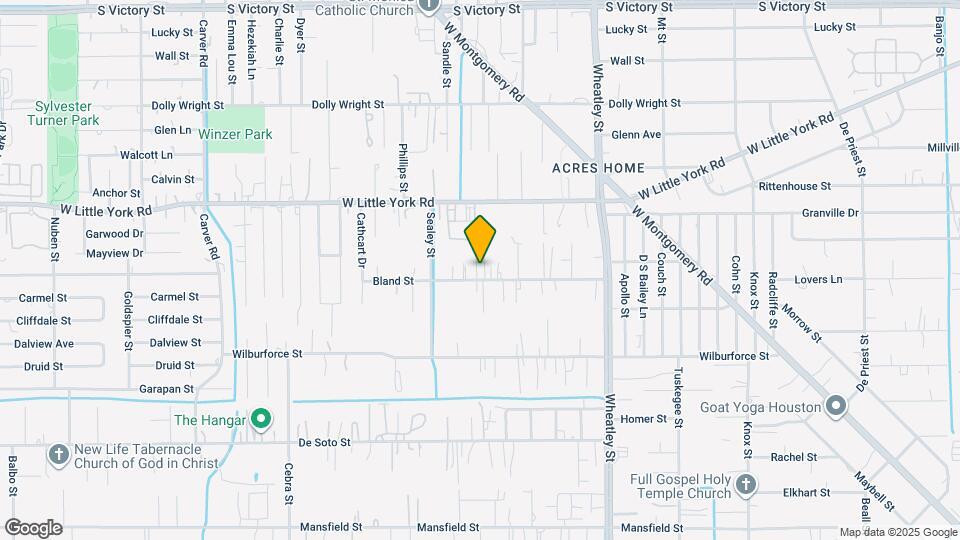 6706 Tippett St Map and Location Details