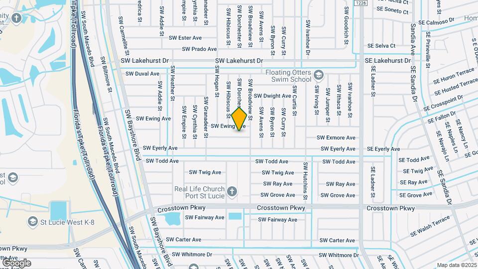 419 SW Exmore Ave Map and Location Details