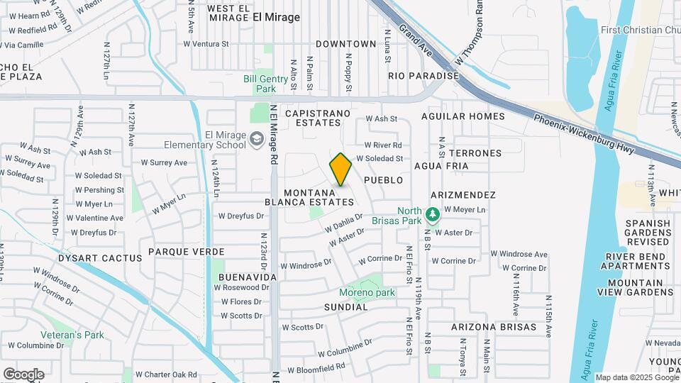 13275 N Primrose St Map and Location Details