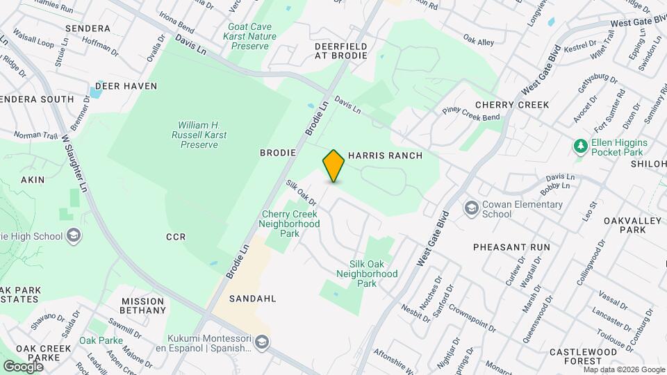 9301 Tea Rose Trail Map and Location Details