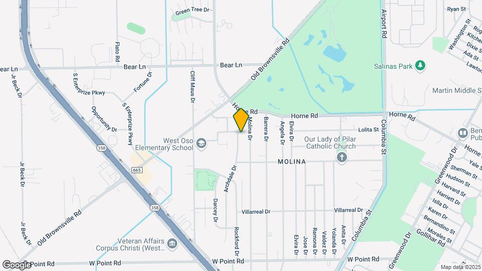 4210 Archdale Dr Map and Location Details