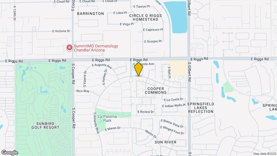 2578 E Bellerive Dr Mapa y Detalles de la Ubicación