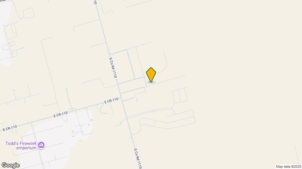 8503 E County Rd 110 Map and Location Details