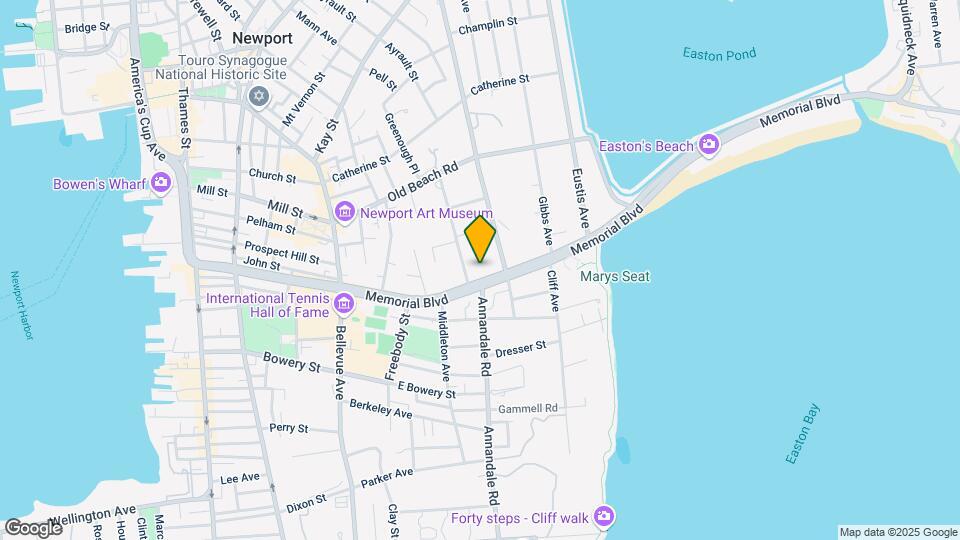 70 Memorial Blvd, Unit 2 Map and Location Details