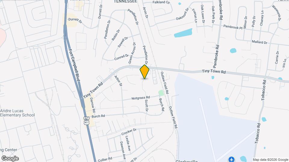 2662 Scott Dr Map and Location Details