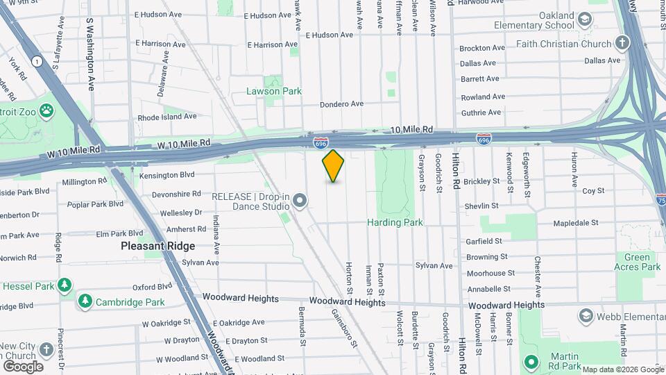 3250 Minerva St Map and Location Details