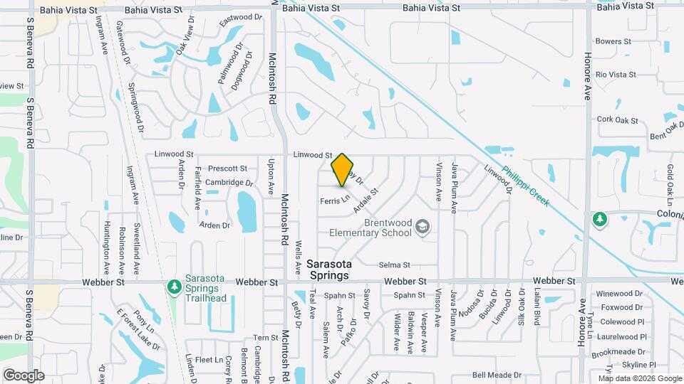 4478 Longford Dr Map and Location Details