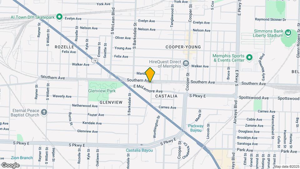 1101 S Rembert St, Unit 1101 Map and Location Details