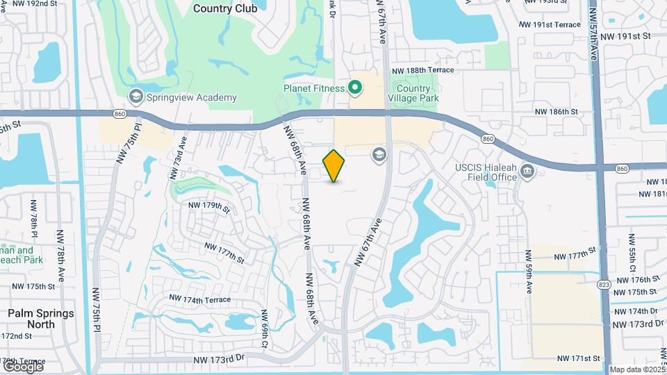 6752 NW 182nd St Map and Location Details