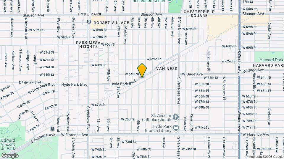 2703 1/2 Southwest Dr Map and Location Details