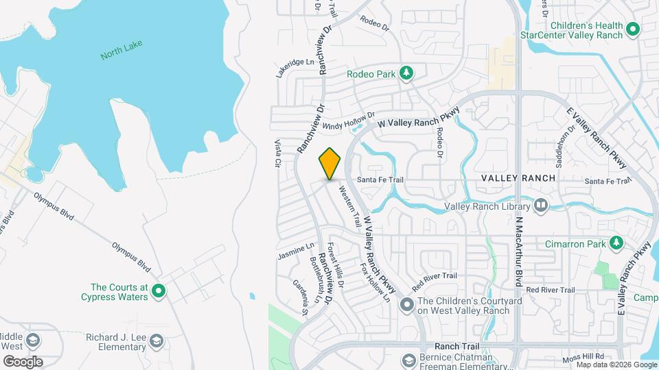 9436 Ponderosa Trail Map and Location Details