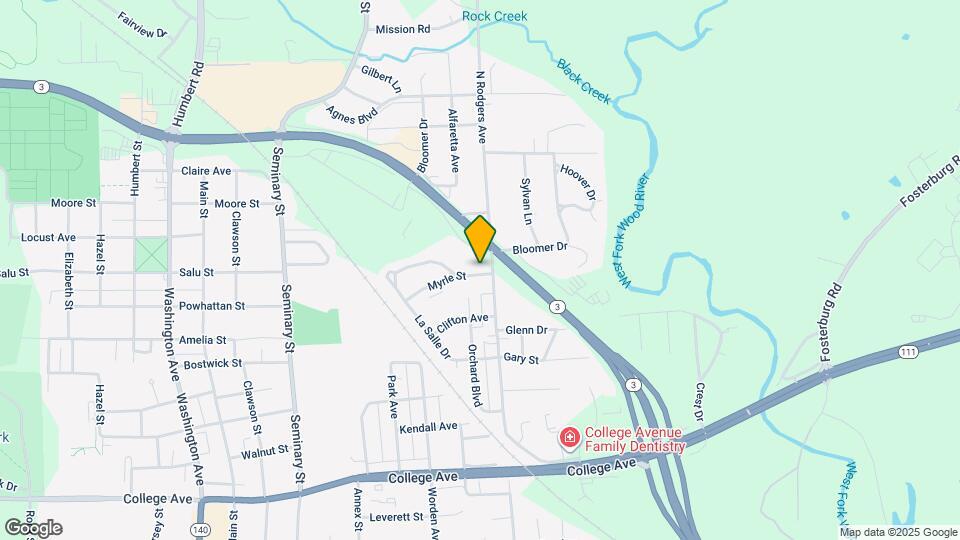 3312 Myrle St Mapa y Detalles de la Ubicación