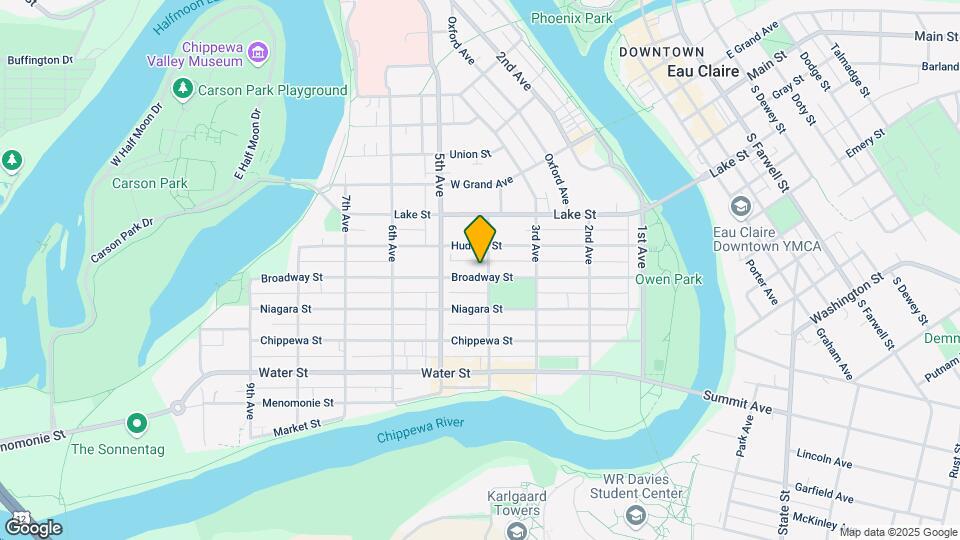 404 Broadway St, Unit 3 Map and Location Details