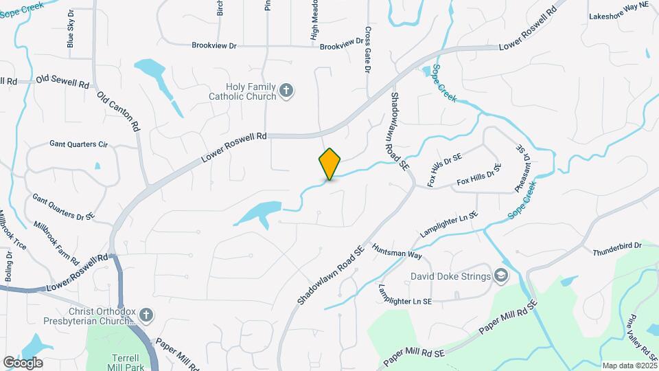 139 Shadowlake Ln SE Map and Location Details