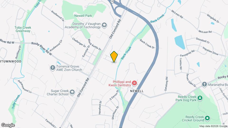 9215 Grand Valley Dr Map and Location Details