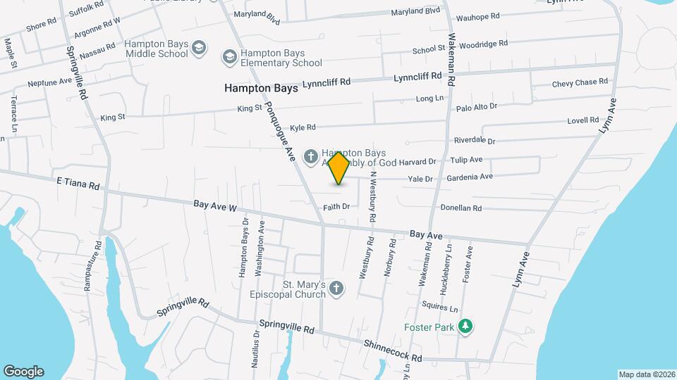 121 Ponquogue Ave Map and Location Details