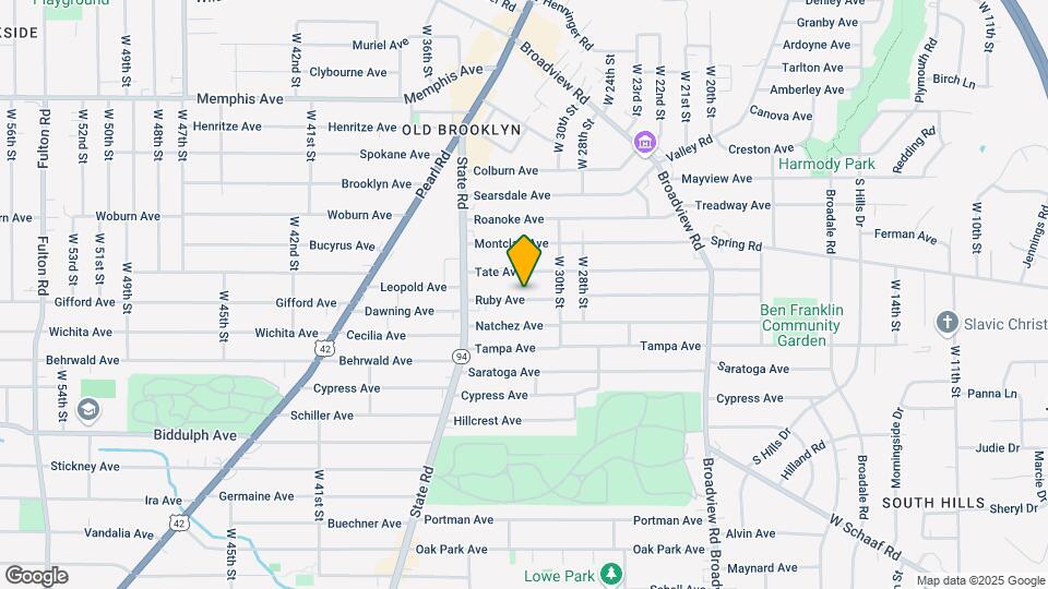 3122 Ruby Ave Map and Location Details