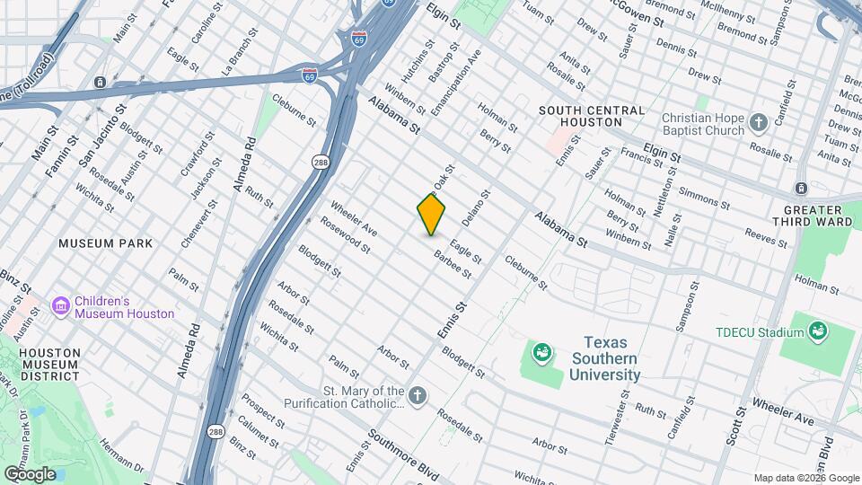 2701 Barbee St Map and Location Details