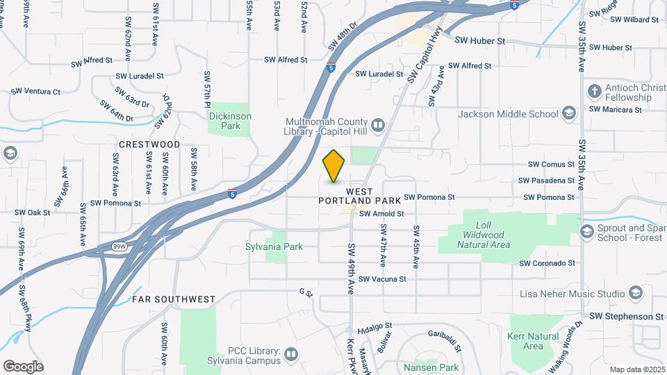 5006-5014 SW Pasadena St Mapa y Detalles de la Ubicación