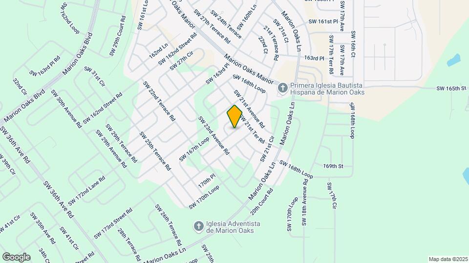 2427 SW 168th Loop Mapa y Detalles de la Ubicación