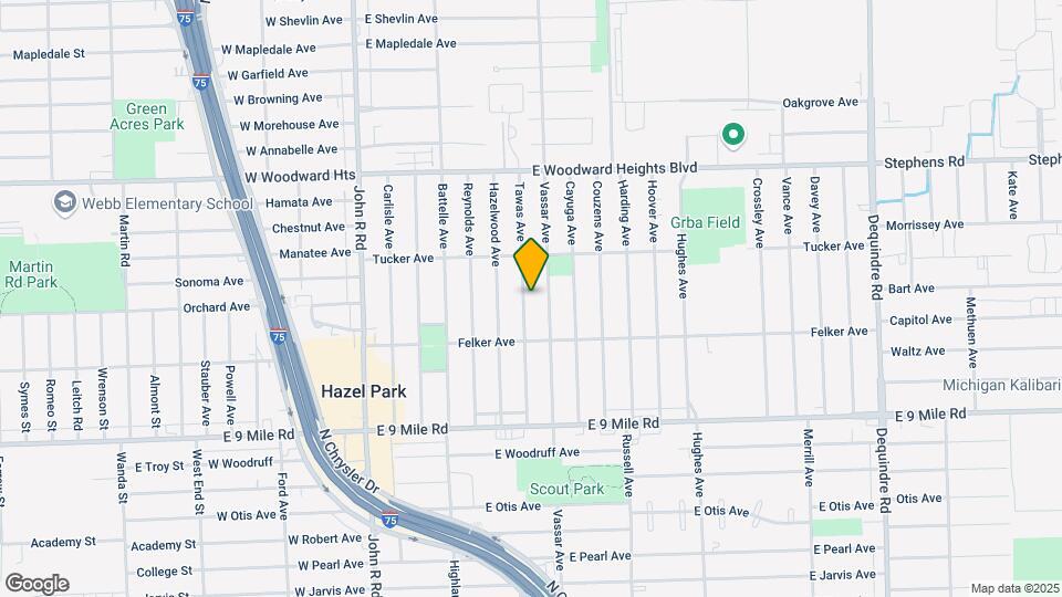 23384 Tawas Ave Mapa y Detalles de la Ubicación