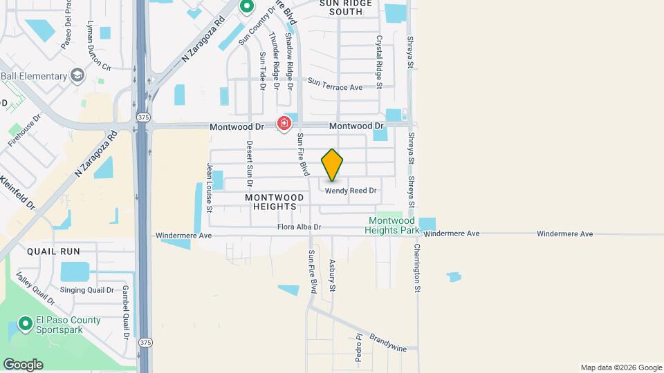 12509 Wendy Reed Dr Map and Location Details