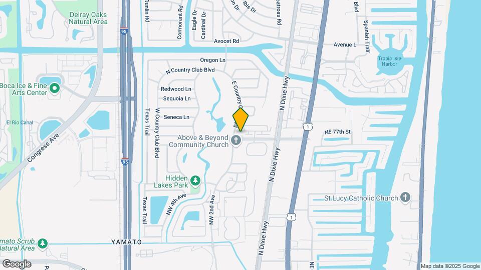 125 W Hidden Valley Blvd Map and Location Details