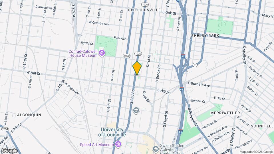 1451 S 2nd St Map and Location Details