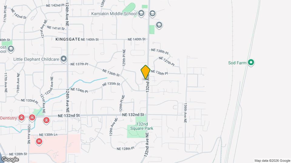 13508 131st Pl NE Map and Location Details